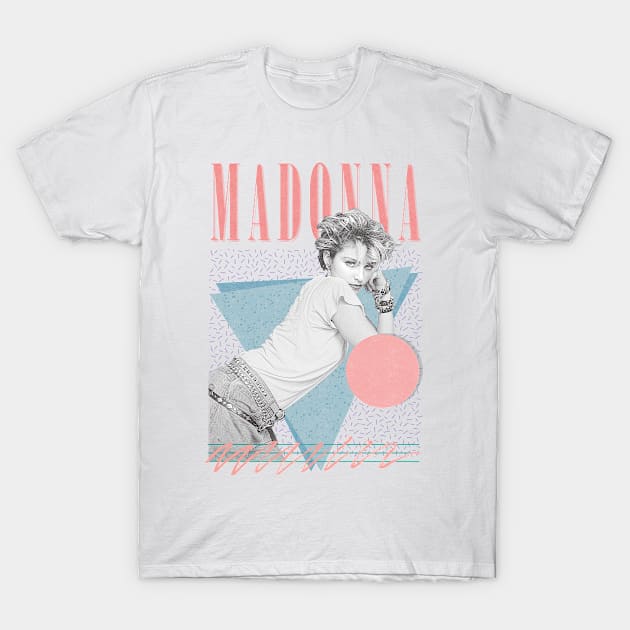 Madonna // Original 80s Vintage Style Design - Madonna - T-Shirt